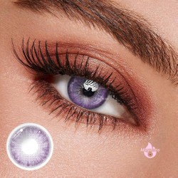 Magmoos Agate Violet Coloured Contact Lenses Clariti
