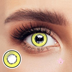 Magmoos Elements Yellow Coloured Contact Lenses Infuse