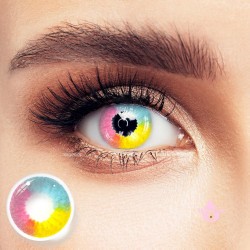 Magmoos Mulit Rainbow Coloured Contact Lenses Myday