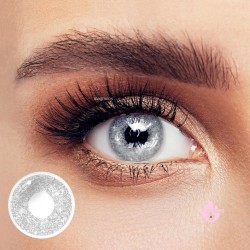 Magmoos Blink Grey Coloured Contact Lenses Avaira