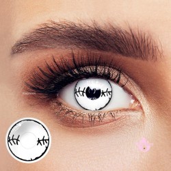 Magmoos Sititched Mummy White Coloured Contact Lenses 