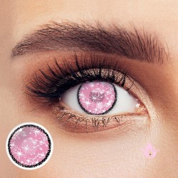 Magmoos Corai Pink  Coloured Contact Lenses 