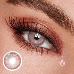 Magmoos Gem Pink Coloured Contact Lenses 