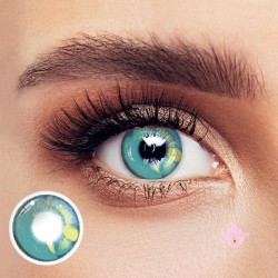 Magmoos Anime Green Coloured Contact Lenses