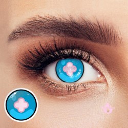 Magmoos Hibana Blue Pink Coloured Contact Lenses