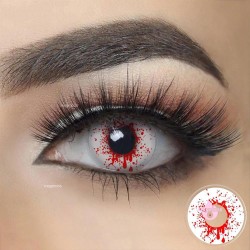 Magmoos Crazy Blood Splat Halloween Contacts 