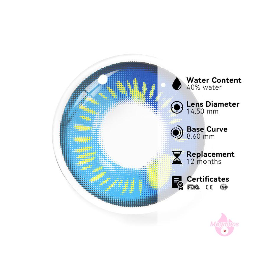coloured cosplay contact lenses Air Optix
